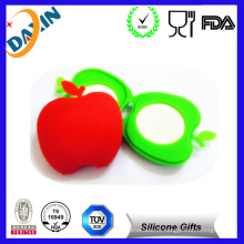 Fancy Apple Shape Silicone espelho sacos para presentes